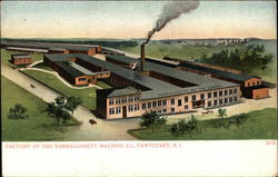 Factory of the Narragansett Machine Company Pawtucket, RI Postcard Postcard Postcard