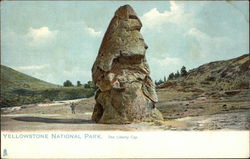 The Liberty Cap, Yellowstone National Park Postcard