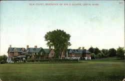 Elm Court, residence of Wm. D. Sloane Lenox, MA Postcard Postcard Postcard