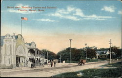 Onset Avenue showing Casino and Colonial Theatre Postcard