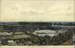 View of Fairgrounds Brockton, MA Postcard Postcard Postcard