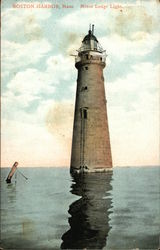 Minor Ledge Light Postcard