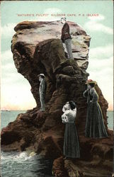 "Nature's Pulpit" Kildare Island, PE Canada Prince Edward Island Postcard Postcard Postcard