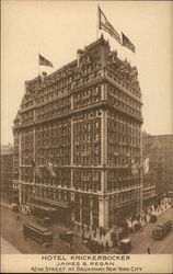 Hotel Knickerbocker, James B. Regan New York, NY Postcard Postcard Postcard