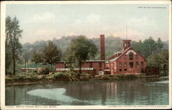 Smith Paper Mill Lee, MA Postcard Postcard Postcard