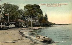 Cottages along the Beach Chopiwanoxet Postcard