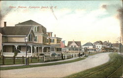 Ocean Avenue Hampton Beach, NH Postcard Postcard Postcard