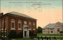 John Esther Art Gallery and McKeen Memorial Building, Abbot Academy Postcard