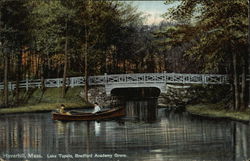 Lake Tupelo, Bradford Academy Grove Haverhill, MA Postcard Postcard Postcard