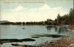 Camps at Point Breeze, Lake Wentworth Wolfeboro, NH Postcard Postcard Postcard