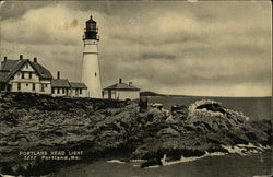 Portland Head Light Postcard