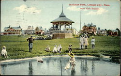 In Ocean Park Oak Bluffs, MA Postcard Postcard Postcard