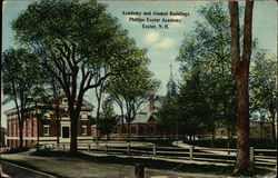 Phillips Exeter Academy - Academy and Alumni Buildings New Hampshire Postcard Postcard Postcard