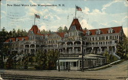 New Hotel Weirs, Lake Winnipesaukee Laconia, NH Postcard Postcard Postcard