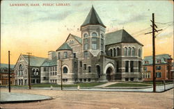 Public Library Postcard