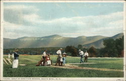 Golf in the White Mountains Bretton Woods, NH Postcard Postcard Postcard