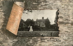 Whittler's Birthplace Haverhill, MA Postcard Postcard Postcard