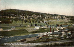 Rattlesnake Mountain in Distance Postcard