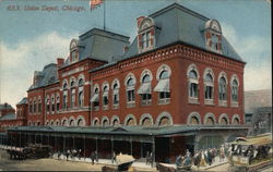 Union Depot Postcard