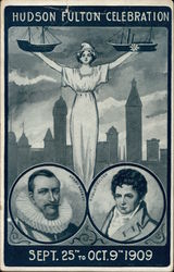 Hudson Fulton Celebration Postcard