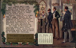 The Style in 1842 - C. Vanderbilt in the Staten Island Church Advertising Postcard Postcard Postcard