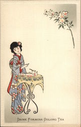 Drink Formosa Oolong Tea Japan Advertising Postcard Postcard Postcard