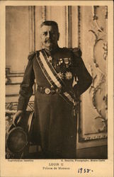 Prince de Louis II Royalty Postcard Postcard Postcard