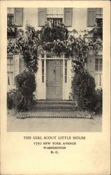 The Girl Scout Little House Postcard