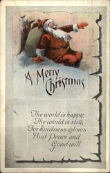 A Merry Christmas Postcard