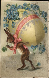 Easter Bunny Postcard