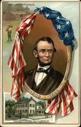 Portrait of President Lincoln Postcard