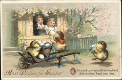 Best Wishes For Easter Postcard