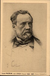 Louis Pasteur Men Postcard Postcard Postcard