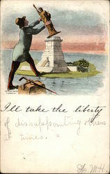 I'll Take The Liberty Postcard