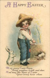 A Happy Easter Postcard