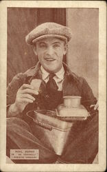 Neal Burns in "Be Yourself_, Christie Comedies Actors Postcard Postcard Postcard