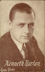 Kenneth Harlan Actors Postcard Postcard Postcard