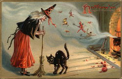 Halloween Postcard Postcard Postcard