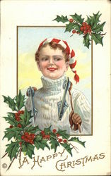 A Happy Christmas Postcard