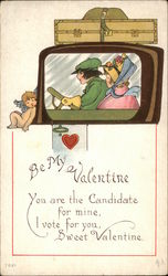 Be My Valentine Postcard