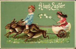 A Happy Easter Postcard