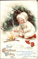 Best Christmas Wishes Children Postcard Postcard Postcard