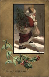 A Merry Christmas Postcard