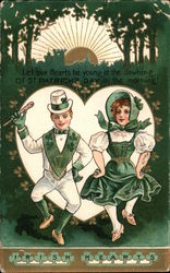 Irish Hearts Postcard