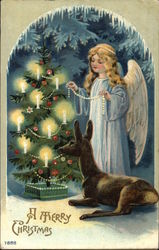 A Merry Christmas Postcard