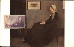 Whistler's "Portrait of the Artist's Mother" First-Day Cover Postcard