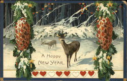 A Happy New Year Postcard