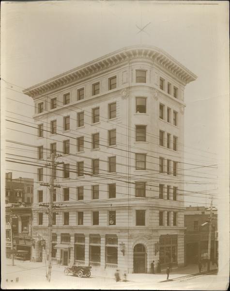 People's Savings Bank - 8th St. Rare Original Photograph Sacramento California