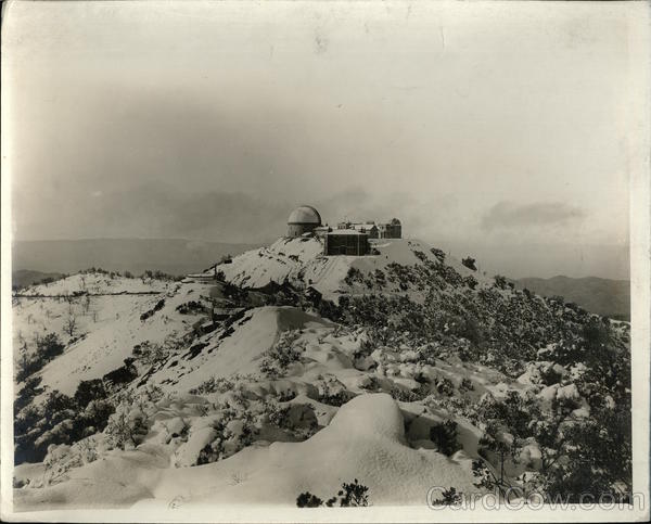 Lick Observatory Mt. Hamilton Rare Original Photograph San Jose California