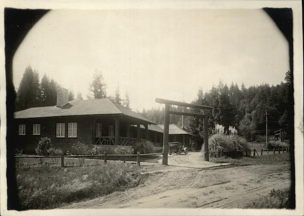  Hotel Rowardennan Santa Cruz Rare Original Photograph Ben Lomond California